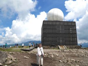 車山山頂気象レーダー